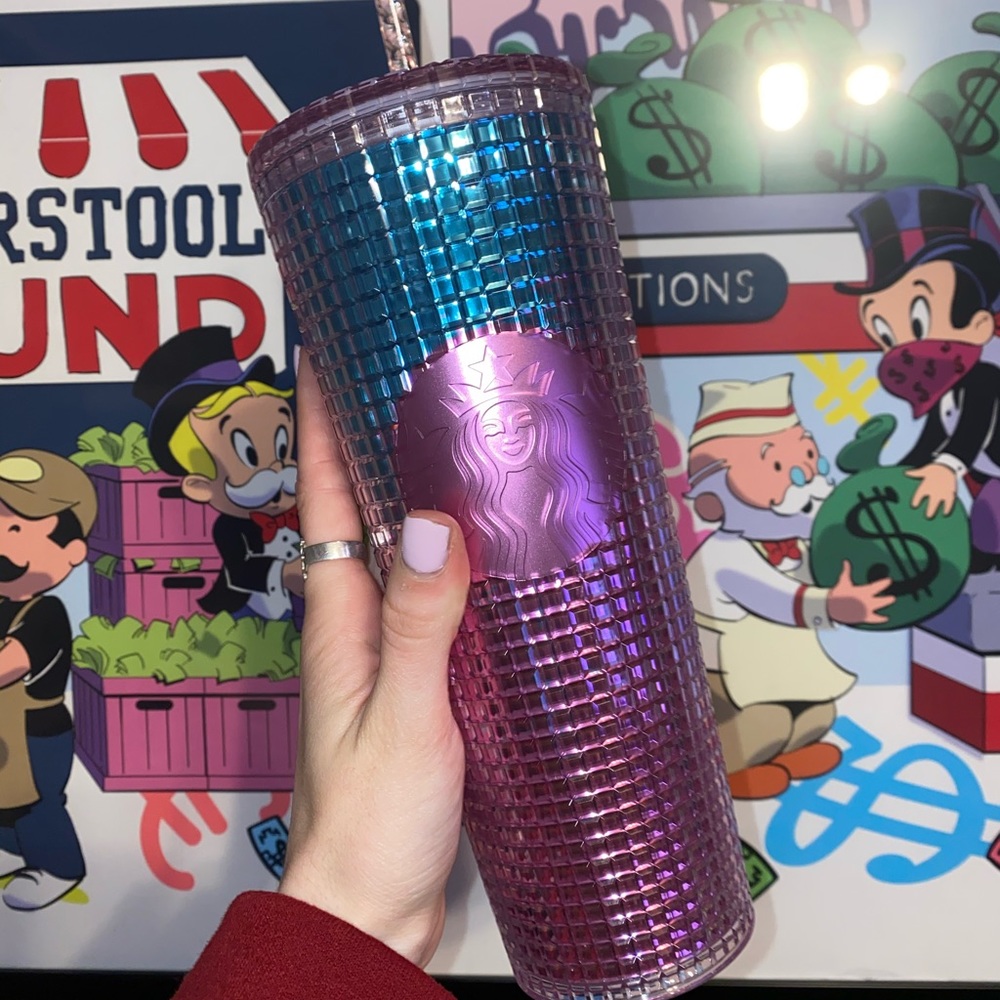 Starbucks Ombré Grid Tumbler